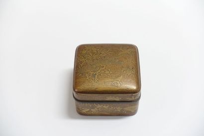 JAPON - Époque EDO (1603-1868), XVIIIe siècle.
Deux...