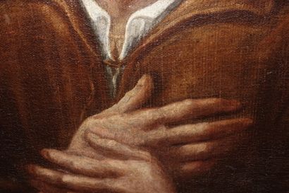 École Espagnole du XVIIe siècle.
Saint Isidore...