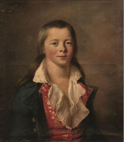 Attribué à Johann Friedrich TISCHBEIN (1750-1812).
Portrait...
