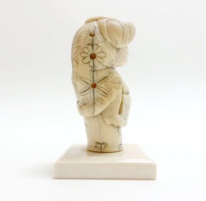 JAPON - Époque MEIJI (1868-1912).
Manche...