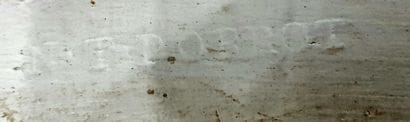 Suite de quatre fauteuils cabriolet en bois...