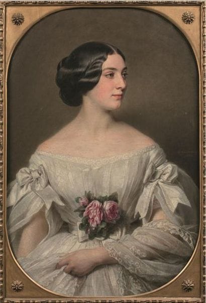 Hermann WINTERHALTER (1808-1891).
Portrait...