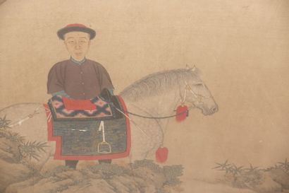 CHINE - XIXe siècle.
Fragment de reproduction...