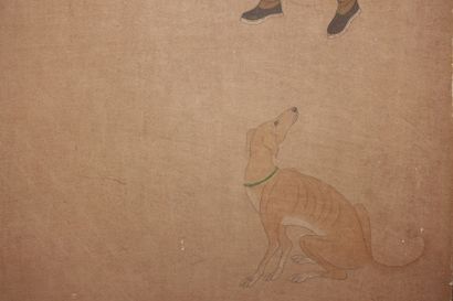 CHINE - XIXe siècle.
Fragment de reproduction...
