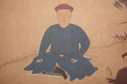 CHINE - XIXe siècle.
Fragment de reproduction...