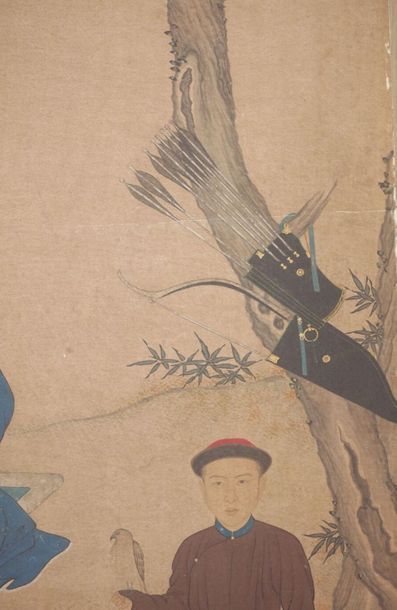 CHINE - XIXe siècle.
Fragment de reproduction...