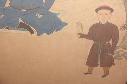 CHINE - XIXe siècle.
Fragment de reproduction...