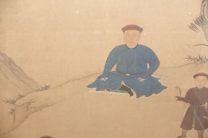 CHINE - XIXe siècle.
Fragment de reproduction...