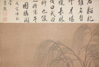 CHINE - XIXe siècle.
Fragment de reproduction...