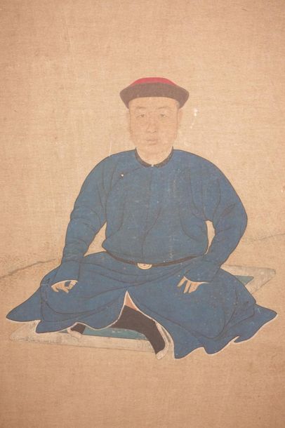 CHINE - XIXe siècle.
Fragment de reproduction...