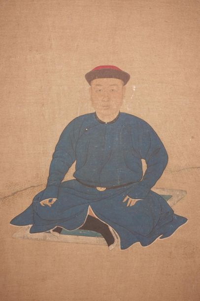 CHINE - XIXe siècle.
Fragment de reproduction...
