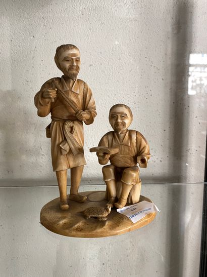 
OKIMONO in ivory
H: 16 cm
(missing)
