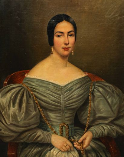 
French school around 1850
Portrait of a...
