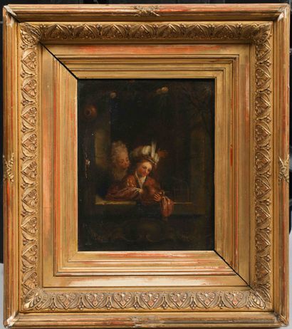 
Dutch school of the 18th century following...
