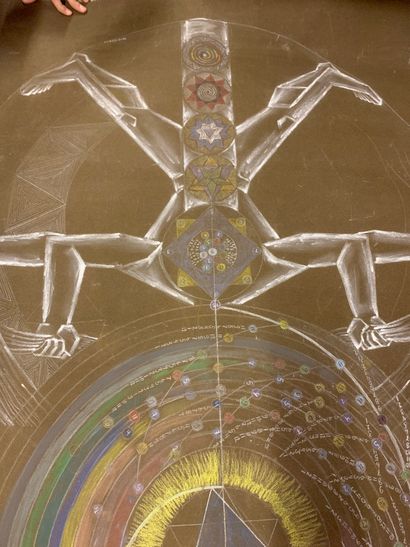 Nathan IMENITOFF, Ensemble de huit dessins...