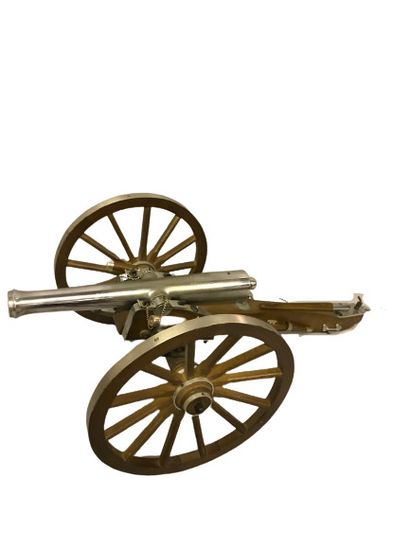 
Large model gun, iron tube, calibre 17,5mm;...