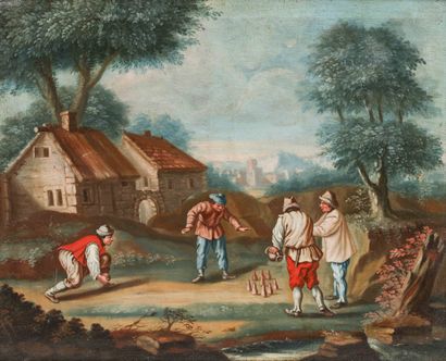 
In the taste of TENIERS
Bowls players
Oil...