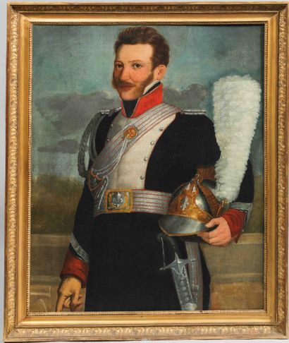 
Portrait of a Cavalry Officer of the Paris...