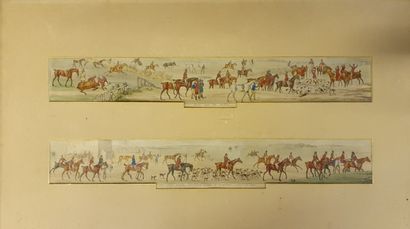 *Set of five engravings and framed drawings...