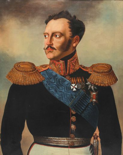 
Portrait of Nicholas I, circa 1828/1830,...