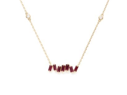 Collier ras de cou en or rose 750 millièmes,...