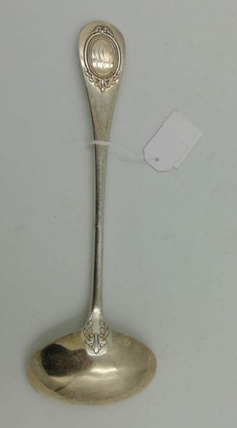 Cuillère à crème en argent (925 millièmes)...