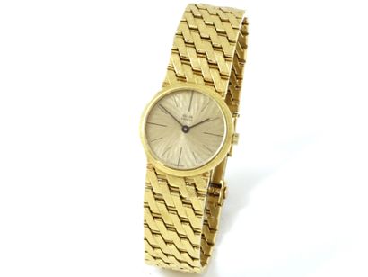 Montre bracelet de dame en or 750 millièmes,...