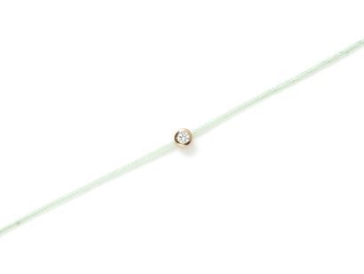 Bracelet en or rose 750 millièmes, retenant...