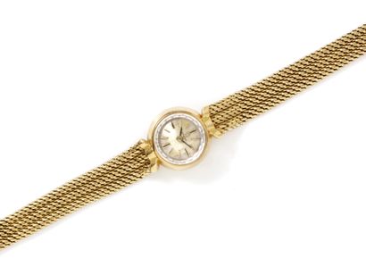 OMÉGA
Montre bracelet de dame en or 750 millièmes,...