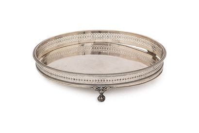 Centre de table en argent. Paris, 1809-1819....
