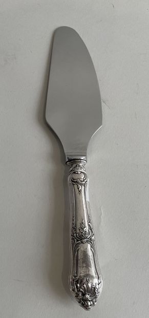 PIE POT with silver handle (925 thousandths)...
