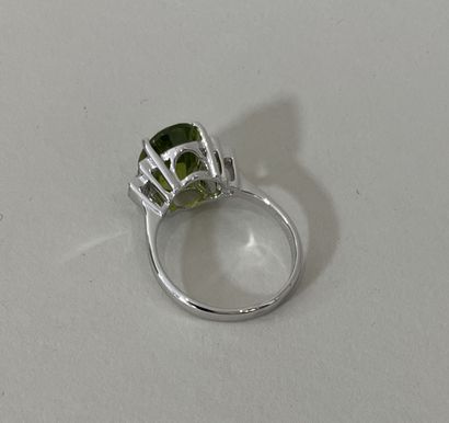 RING in 18K yellow gold (750 thousandths)...
