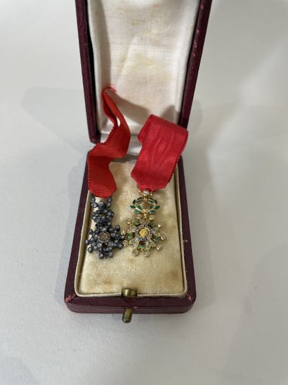 Small medal of the Legion of Honor in 18K...