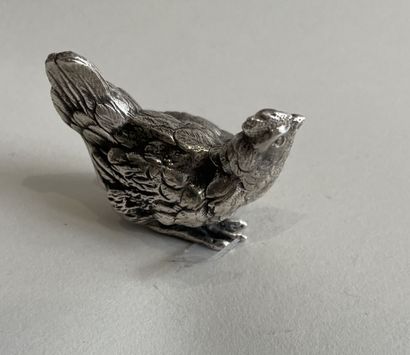 Silver POULE ( 925 thousandths) 
Height:...