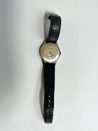 Paul BUHRE
men's wristwatch with steel case,...