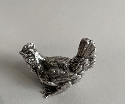 Silver POULE ( 925 thousandths) 
Height:...
