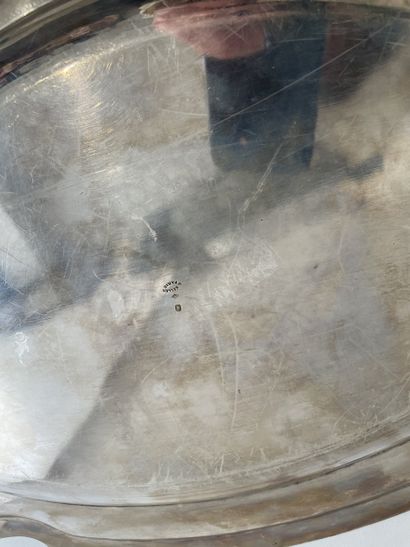 G.KELLER
OVAL PLAT in silver (925 thousandths)...