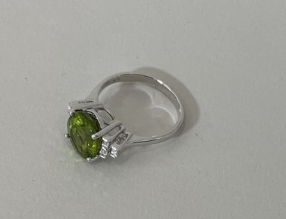 RING in 18K yellow gold (750 thousandths)...