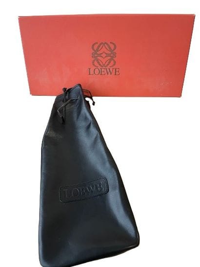 LOEWE
BLACK LEATHER BALL HOLDER
In an original...