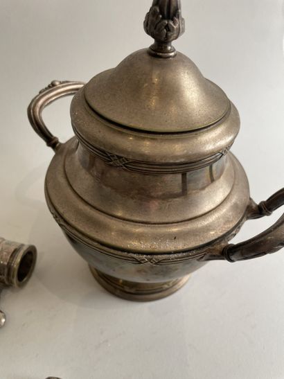 Set comprising
-A silver GIGOT HANDLE with...