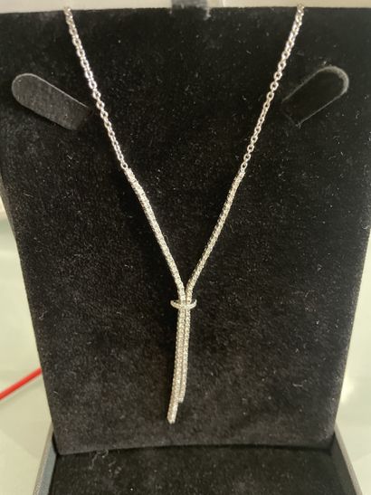 NECKLACE in 14K (585 thousandths) yellow...