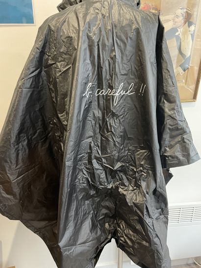 AGNES B. 
CAPE raincoat model b. carefull!!...