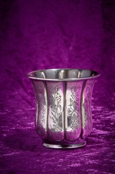 Timbale in silver 1st title 950‰, standing...