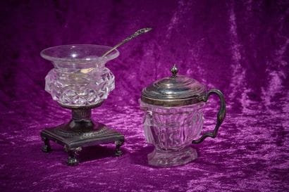 Lot including:
Saleron in 1er titre 950‰...