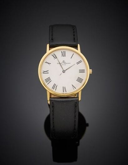Beaume & Mercier
Wristwatch in 18K yellow...