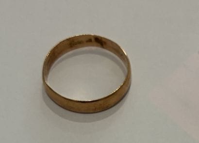 Wedding band in 14K yellow gold (585 thousandths)
TDD
Gross...