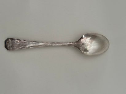 CHRISTOFLE
TWELVE SPoons in silver-plated...