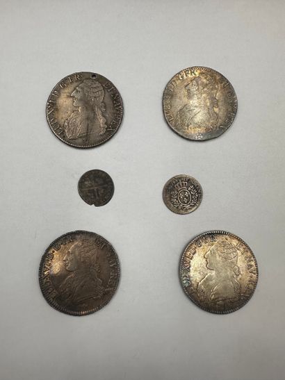 LOUIS XVI

Ecu with olive branches
Set of...