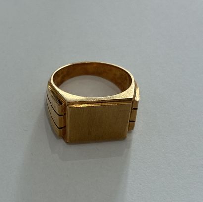 CHEVALIERE in 18K yellow gold ( 750 thousandths)
TDD
Weight...