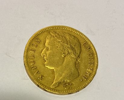 PIECE de 40 francs Napoléon I années1812
Gross...
